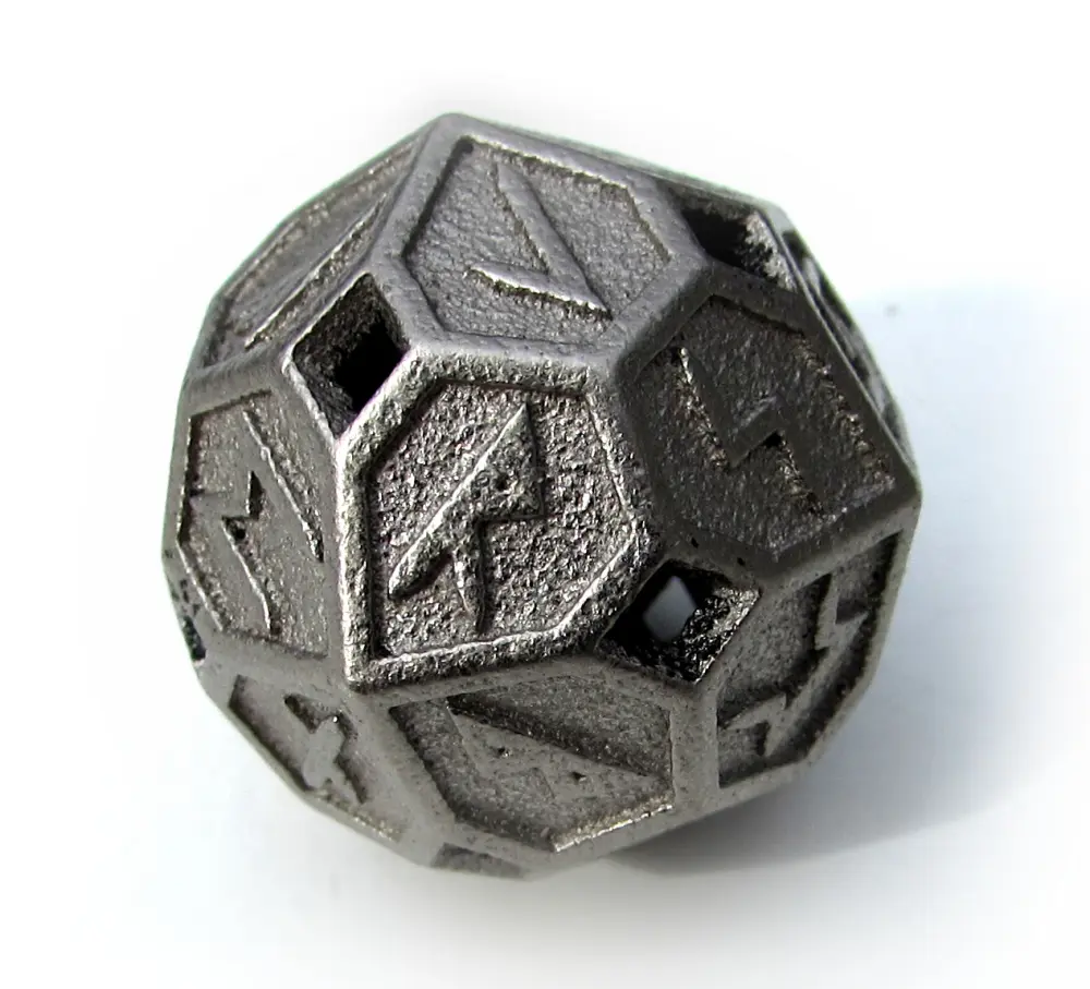 Elder Futhark d24 3d model