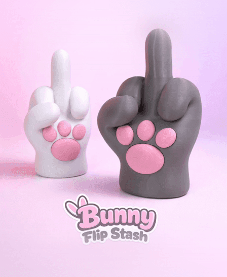 Bunny Flip Stash 3d model