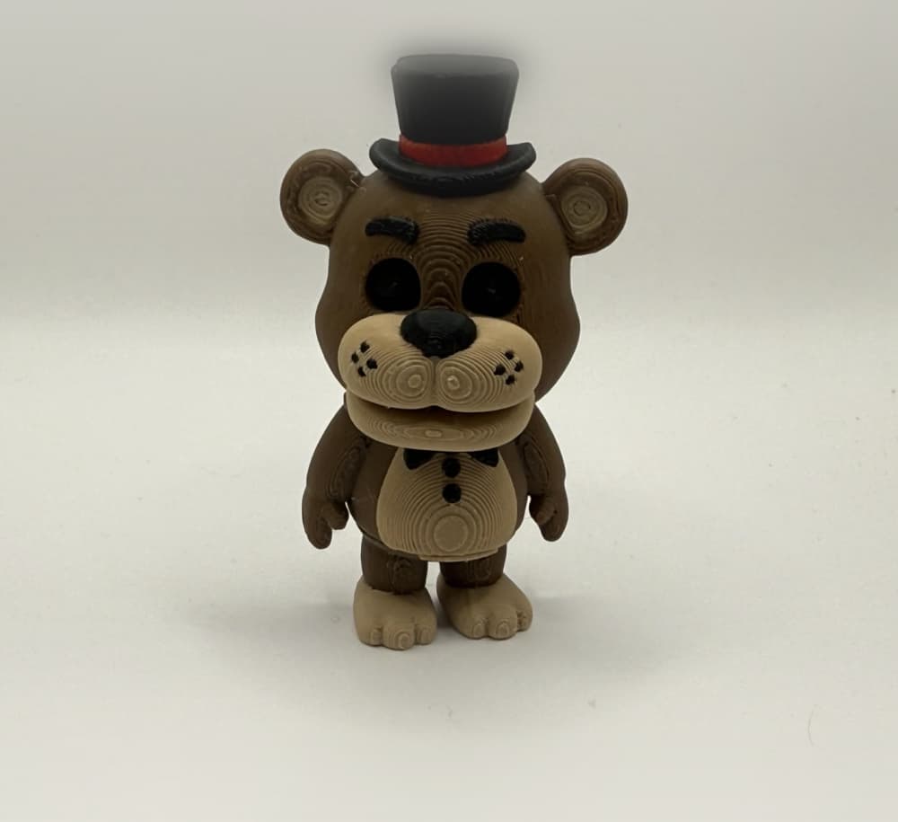 New Flexi Release: Freddy Fazbear! 3d model