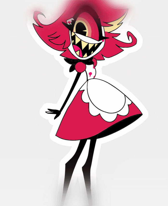 Fanart Suncatcher - Master Maid, Cook and Pest Control Aficionado Niffty from Hazbin Hotel 3d model
