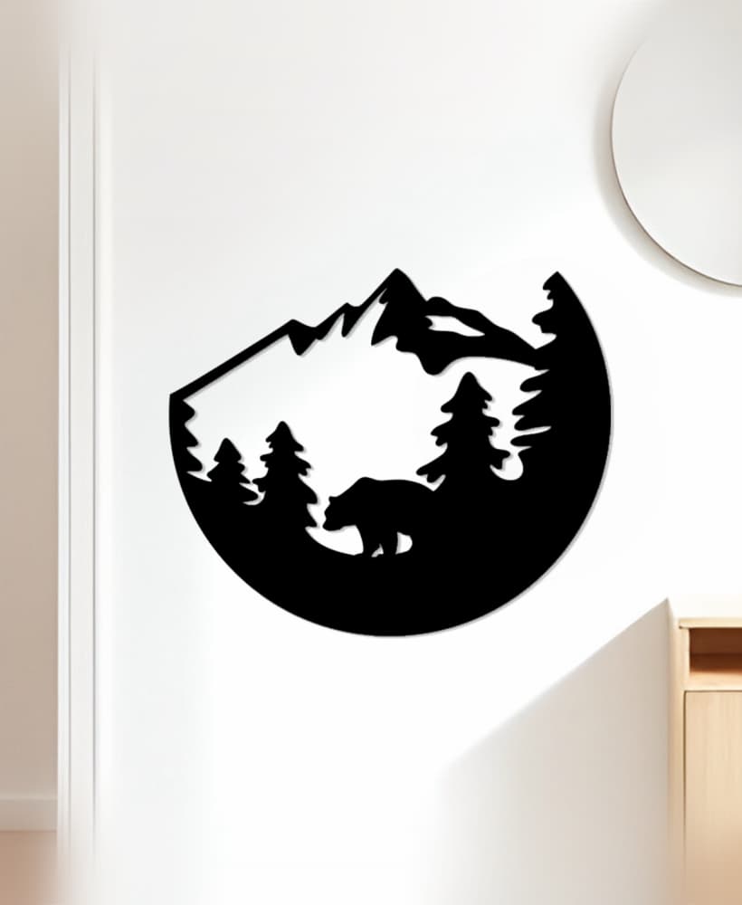 Mountain Wall Art, Wall Decor, Home Decor 3d model