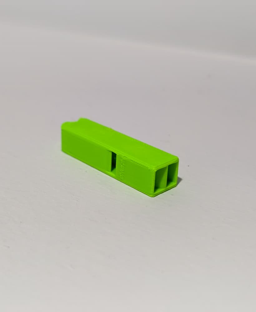 Compact Dual-Chamber Whistle V3 - Smokestack 3d model