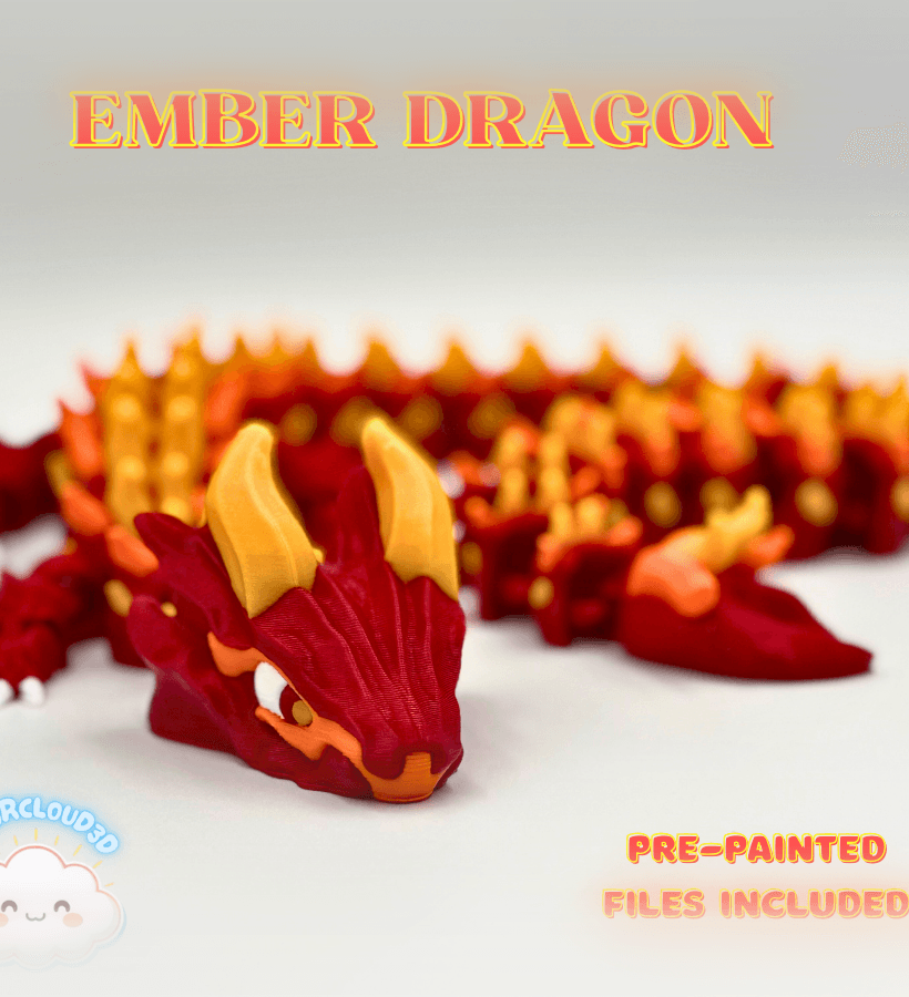 Ember Dragon 3d model