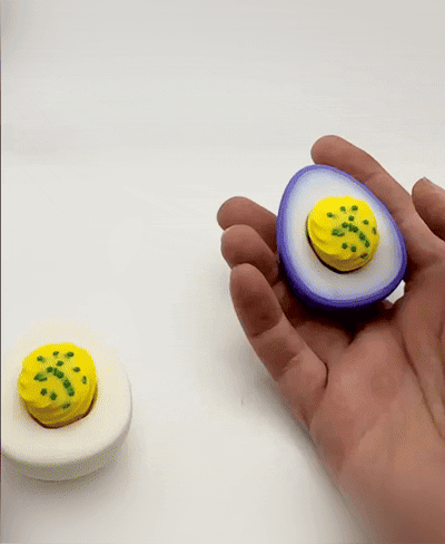 Pickled-Deviled Egg Clicker and Deviled egg Clicker 3d model