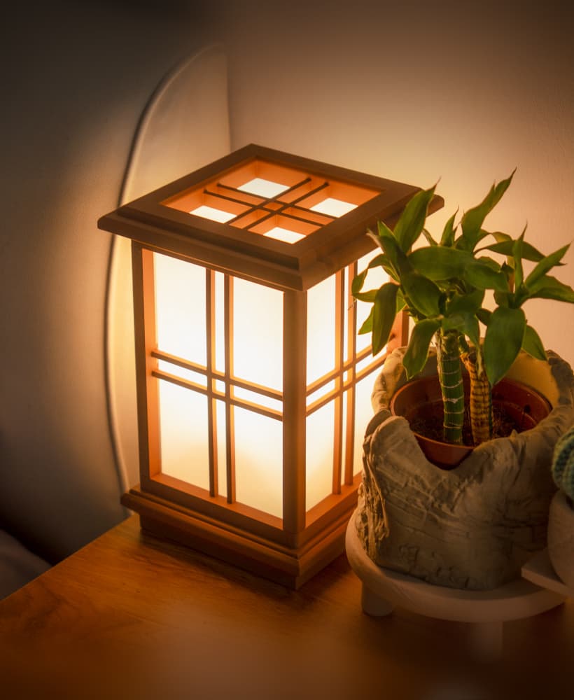 Shoji Lamp 2 3d model