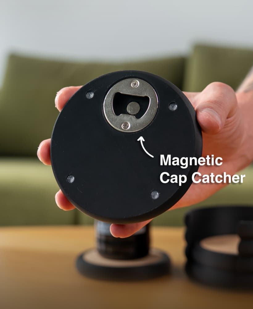 Bottle Opener Coasters v2 3d model