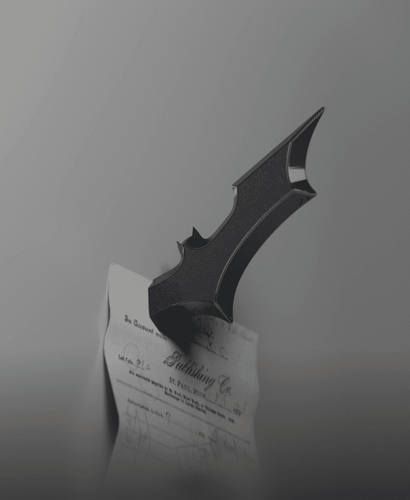 Batarang Magnet 3d model