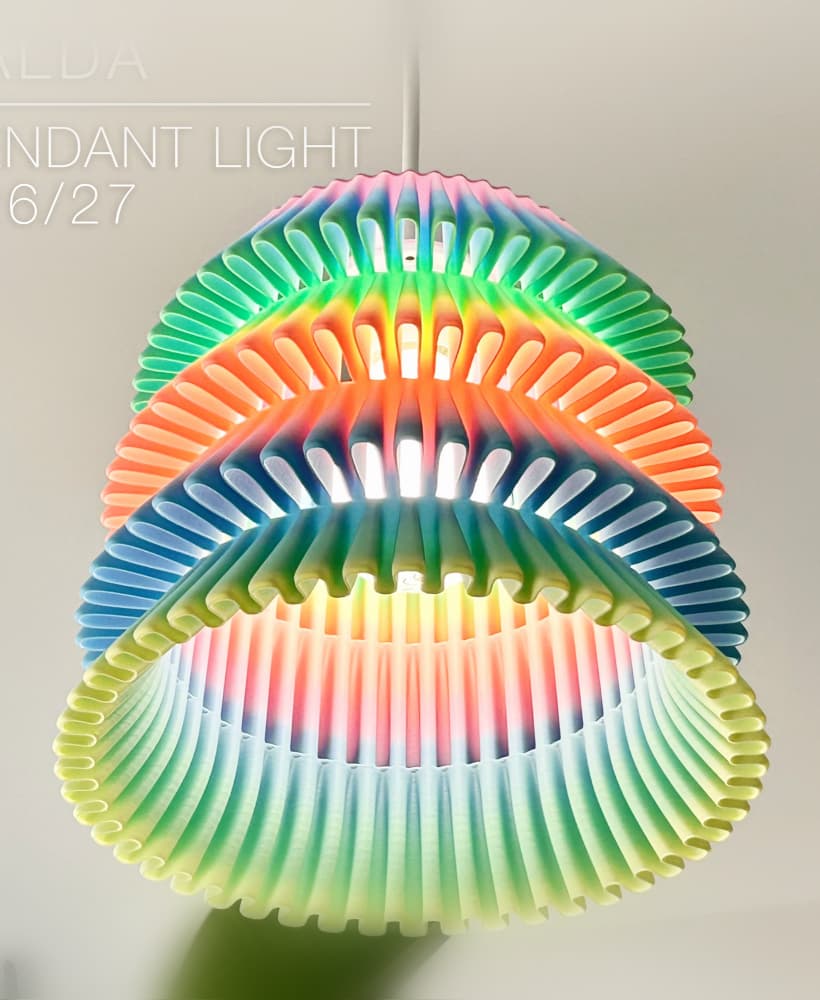 FALDA | Pendant Light E26/27 3d model