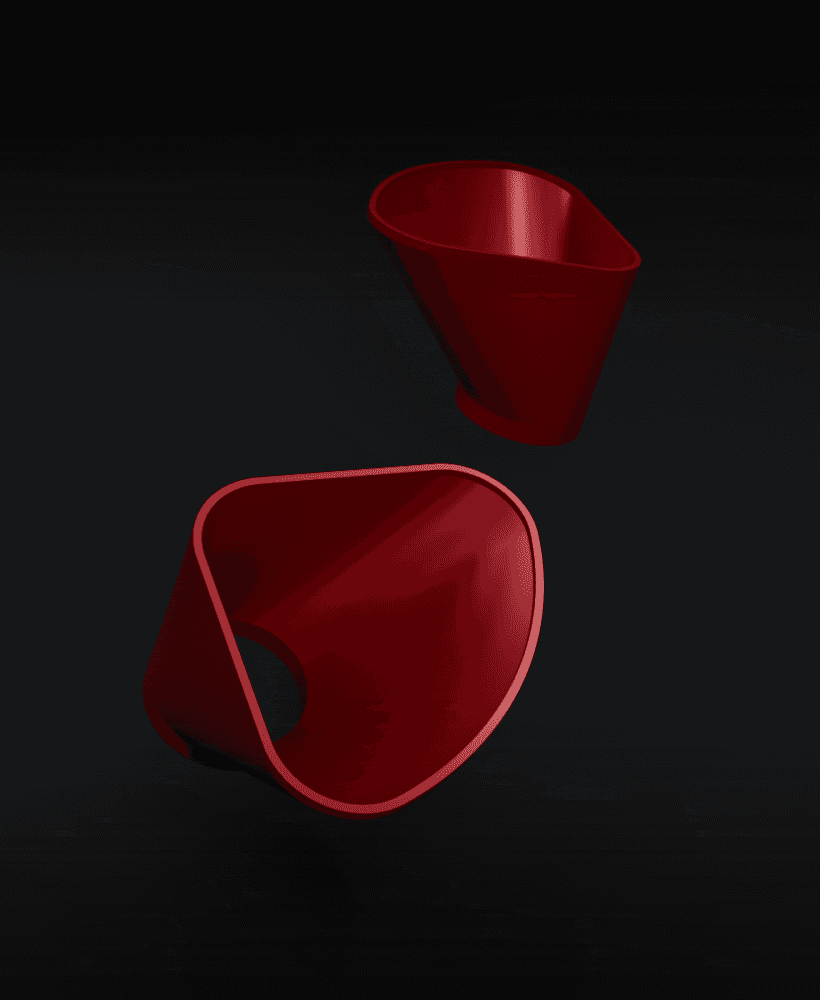 Pepper mill funnel (30 mm) 3d model