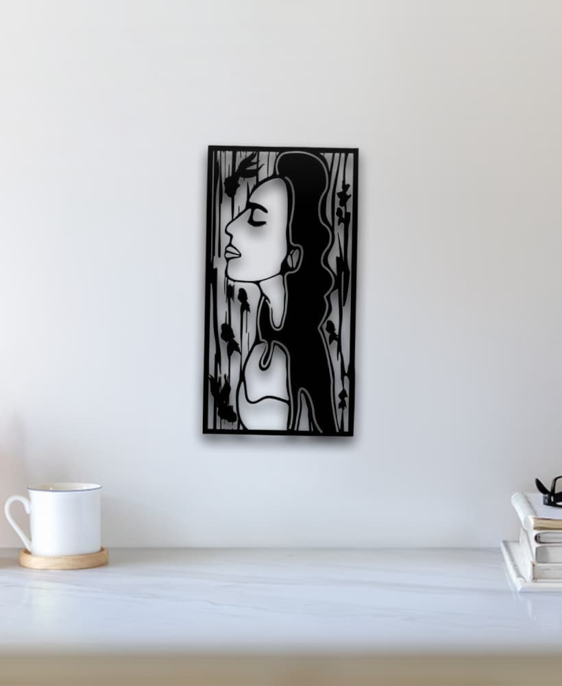 Woman Wall Art 3d model