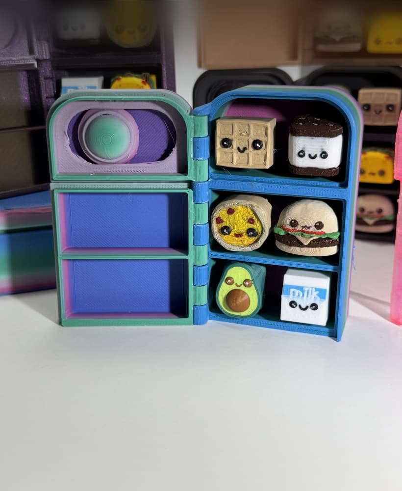 Kawaii Fidget Fridge 3d model
