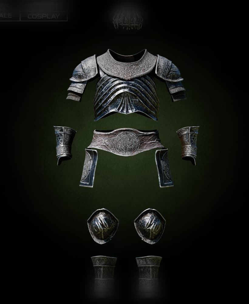YHORM THE GIANT FULL ARMOR life size cosplay - Dark Souls 3 Fan Art STL 3d model