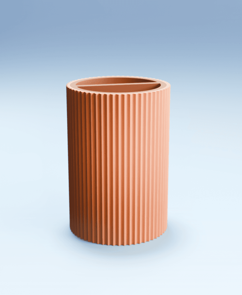 Simple Toothbrush Cup 3d model