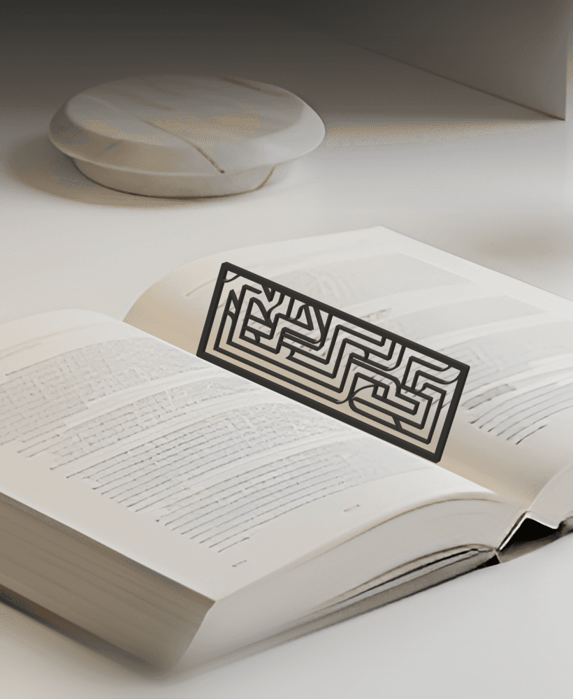Bookmark, Gift Idea 3d model