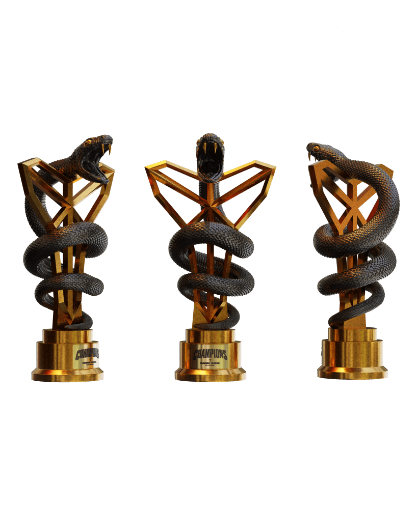 Kobe Mamba League Trophy 3d model