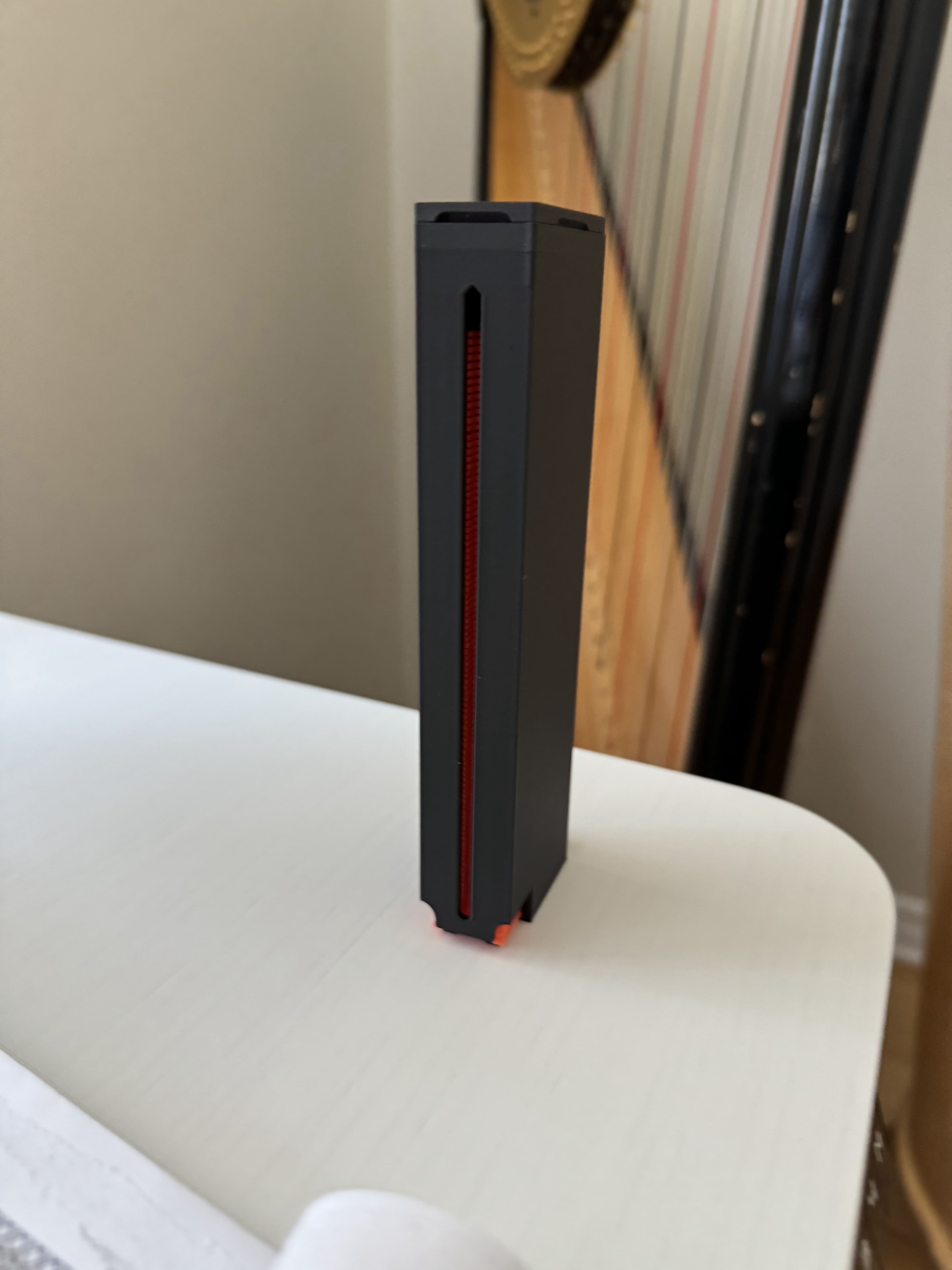 Plastic Razor Blade Dispenser for Multiboard (Pushfit) - Remix with lid 3d model