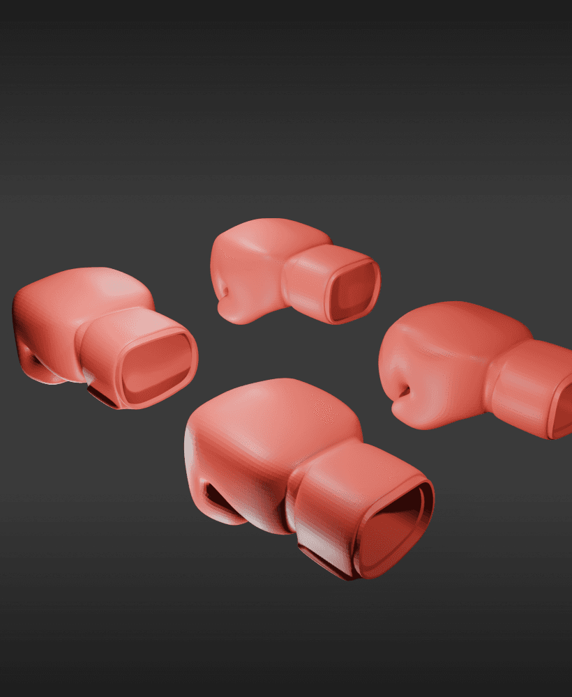 Boxing Gloves 3d model