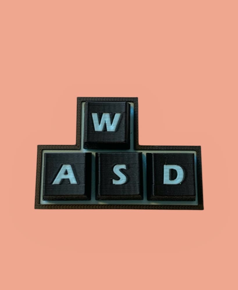 Gamer Fridge Magnet 3d model