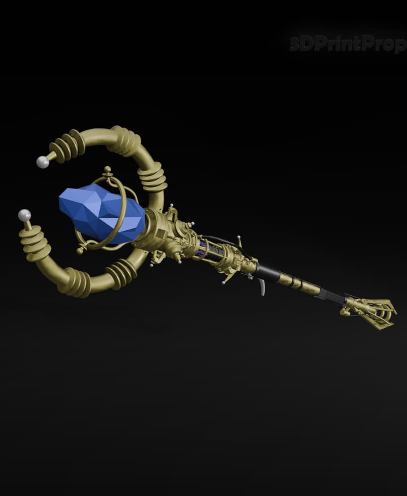 Staff of Lightning 3d model