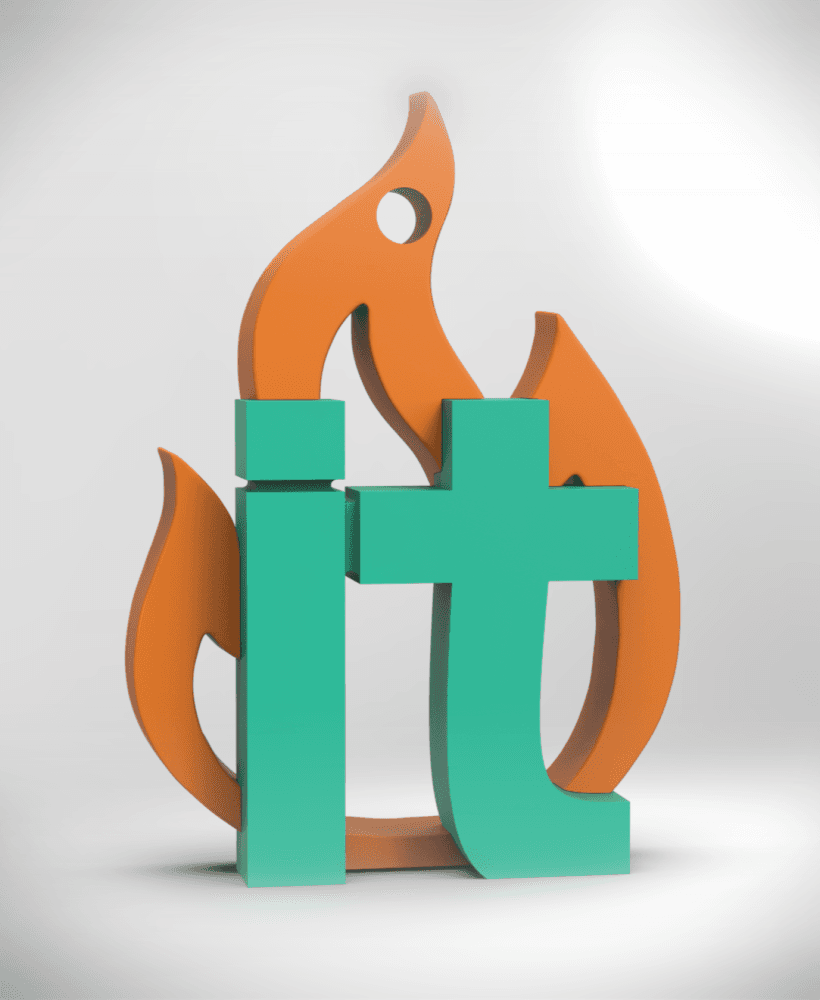 Blaze It (Keychain, Split, & MMU) 3d model