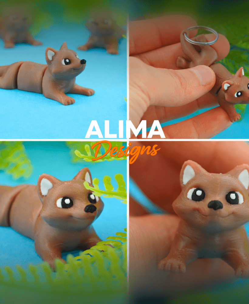 Tiny Wolf 3d model
