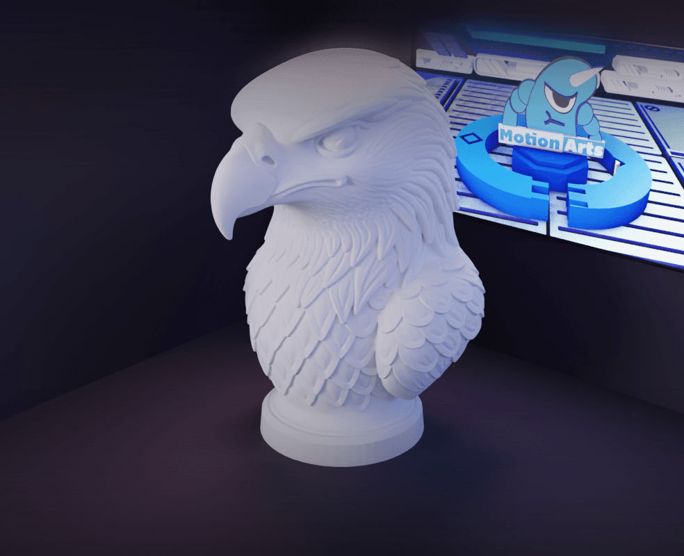 Estátua de Águia .stl 3d model