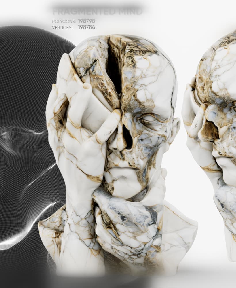 Fragmented Mind 3d model