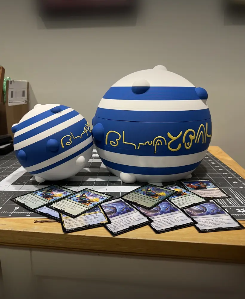 4 Deck Blitz Ball 3d model