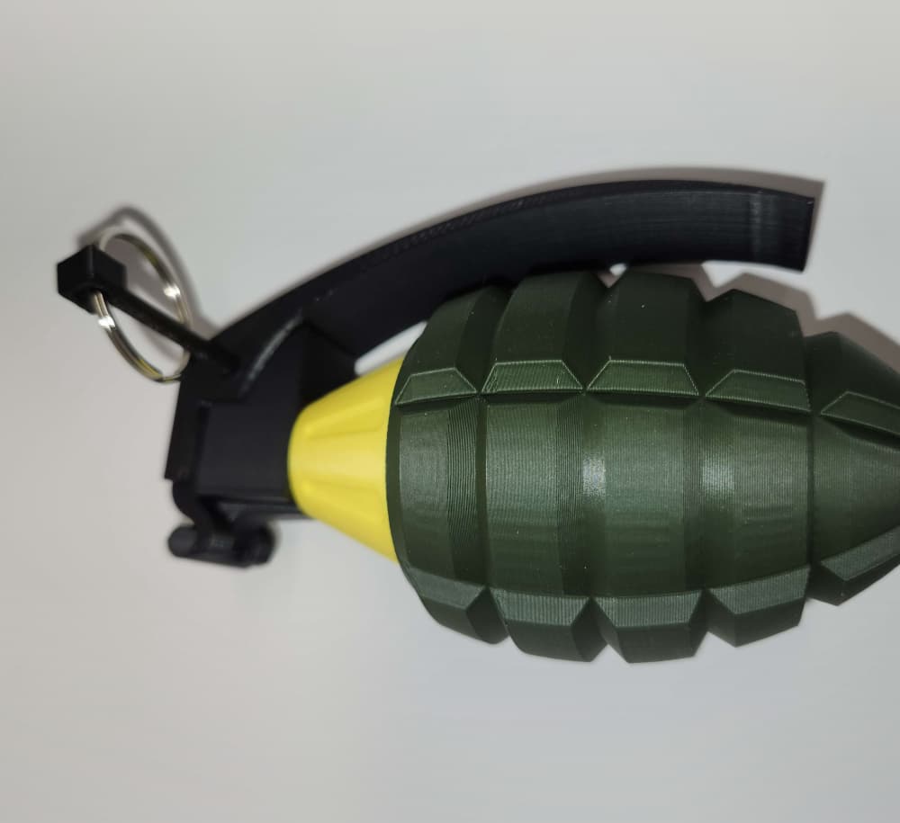 Pineapple grenade 3d model