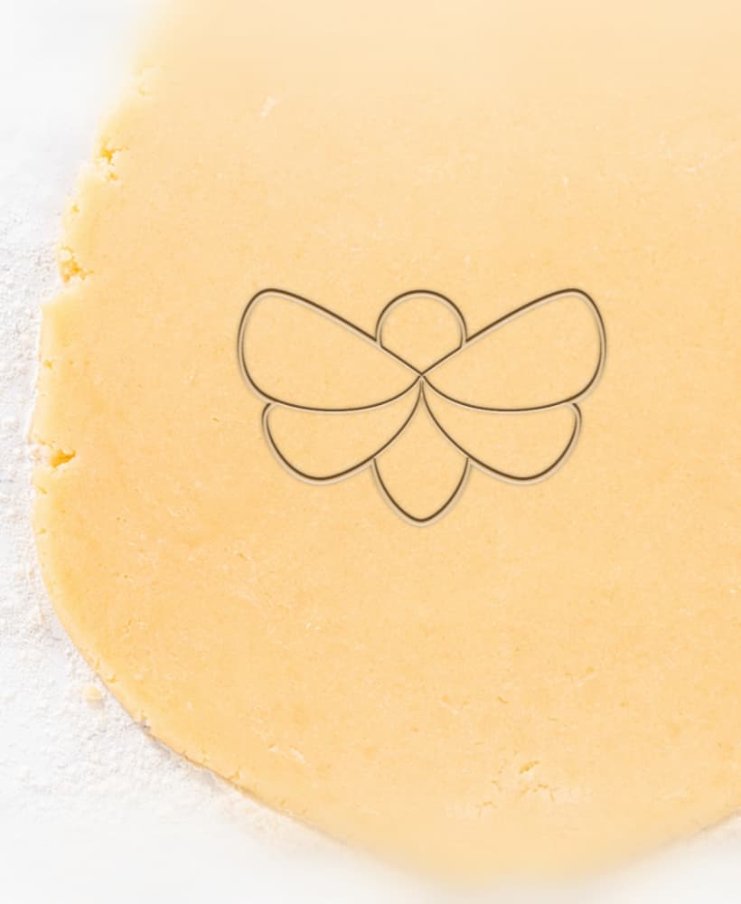 Butterfly Cookie Cutter, Biscuit Cutter 3d model