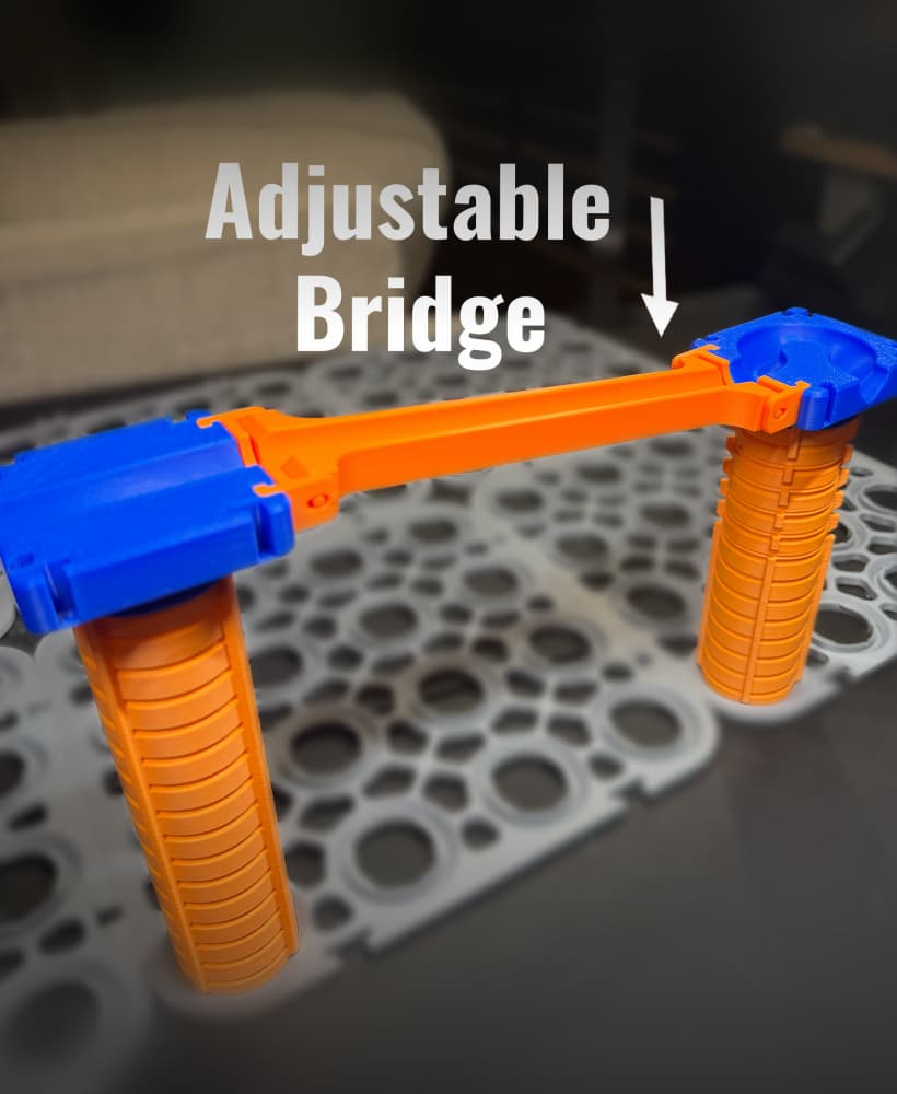 Adjustable Bridges 3d model