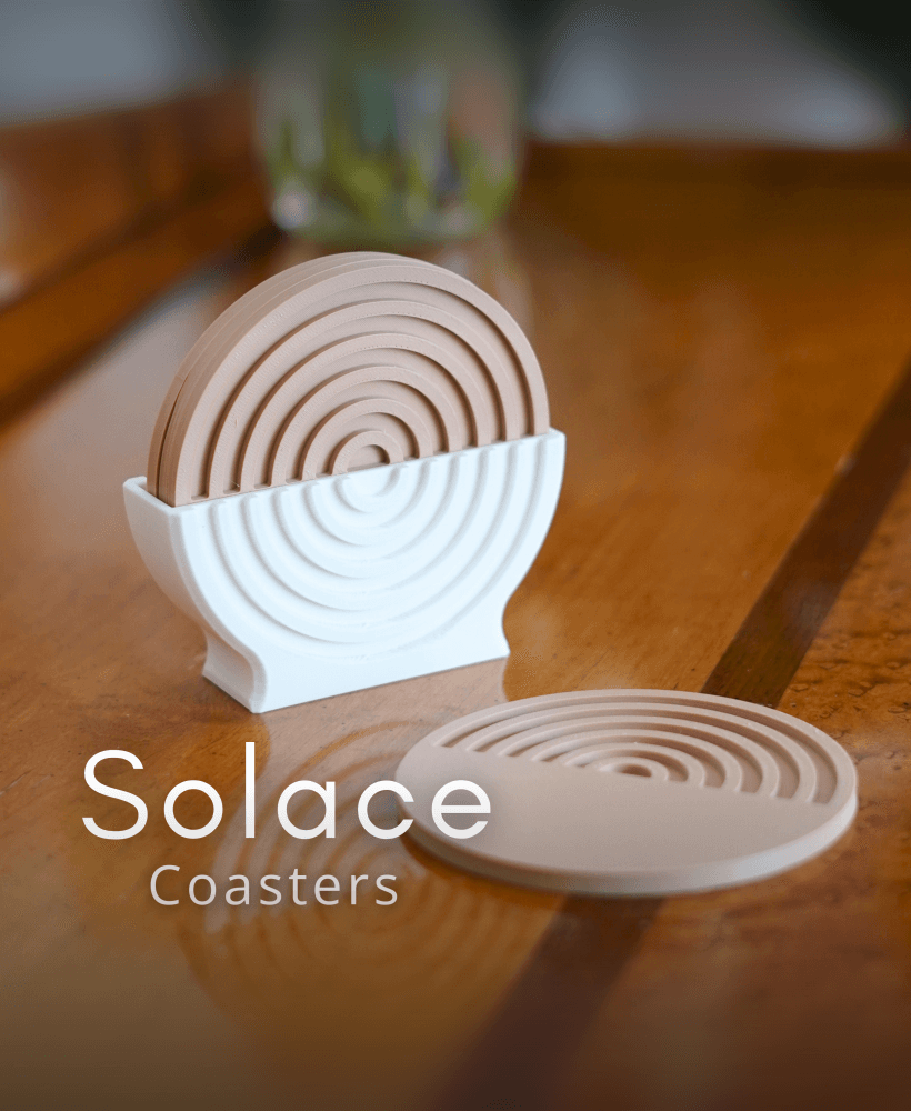 Solace Coasters 3d model