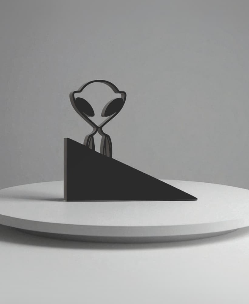 Door Stop, Alien Door Stopper, Door Back, 2 Different Models 3d model