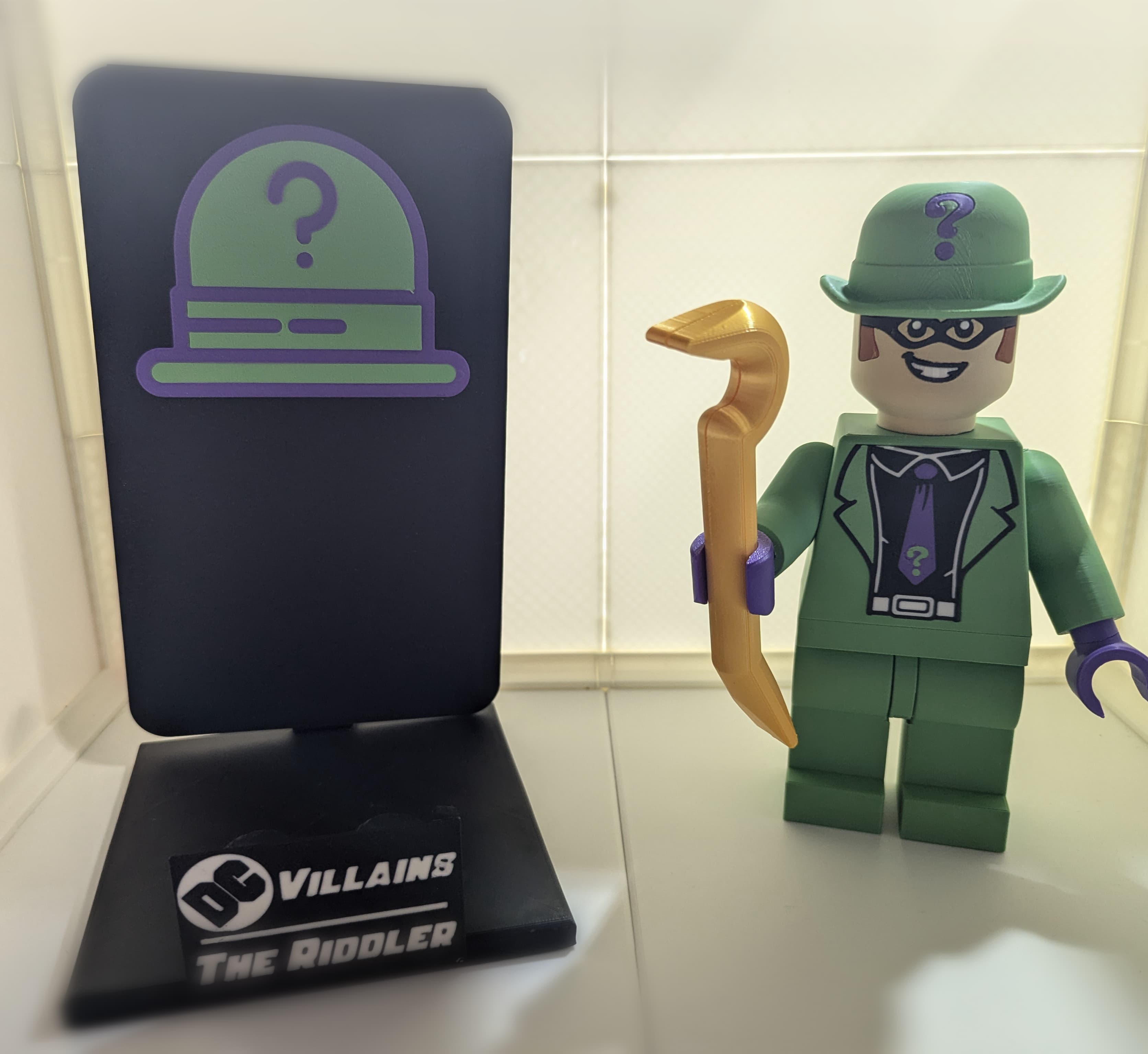 Riddler Backer Plates 3d model