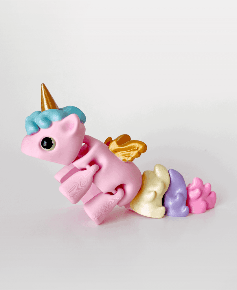 Unicorn Flexi 3d model
