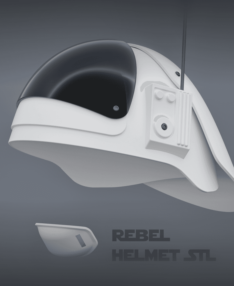 Rebel Fleet Trooper Helmet 3d model