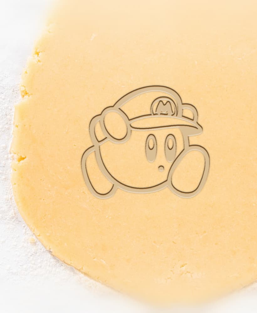 Mario Cookie Cutter, Biscuit Cutter 3d model