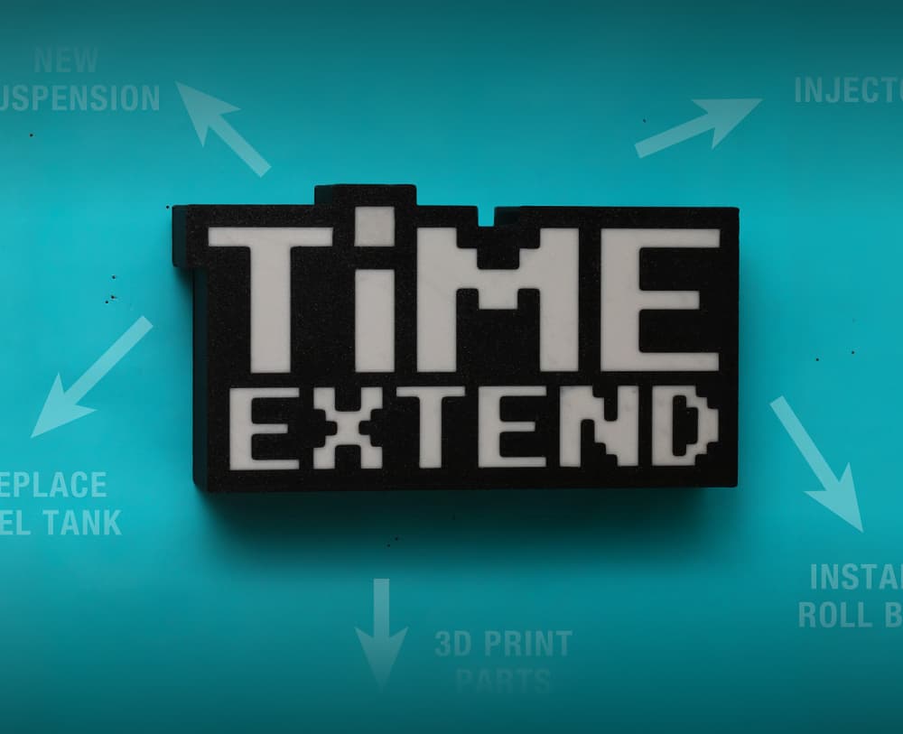 Time Extend Lighted Sign For Your Home Office Pinboard 3d model
