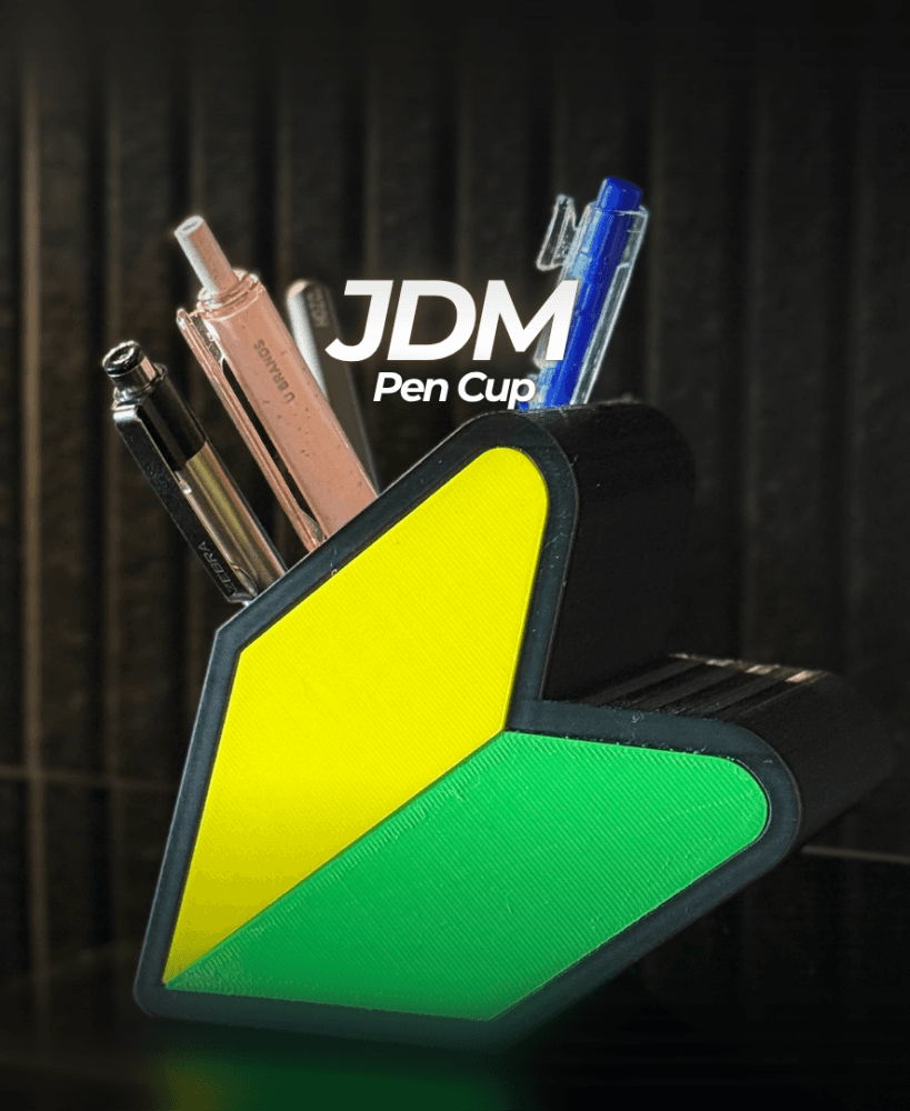 JDM Pen Cup 3d model