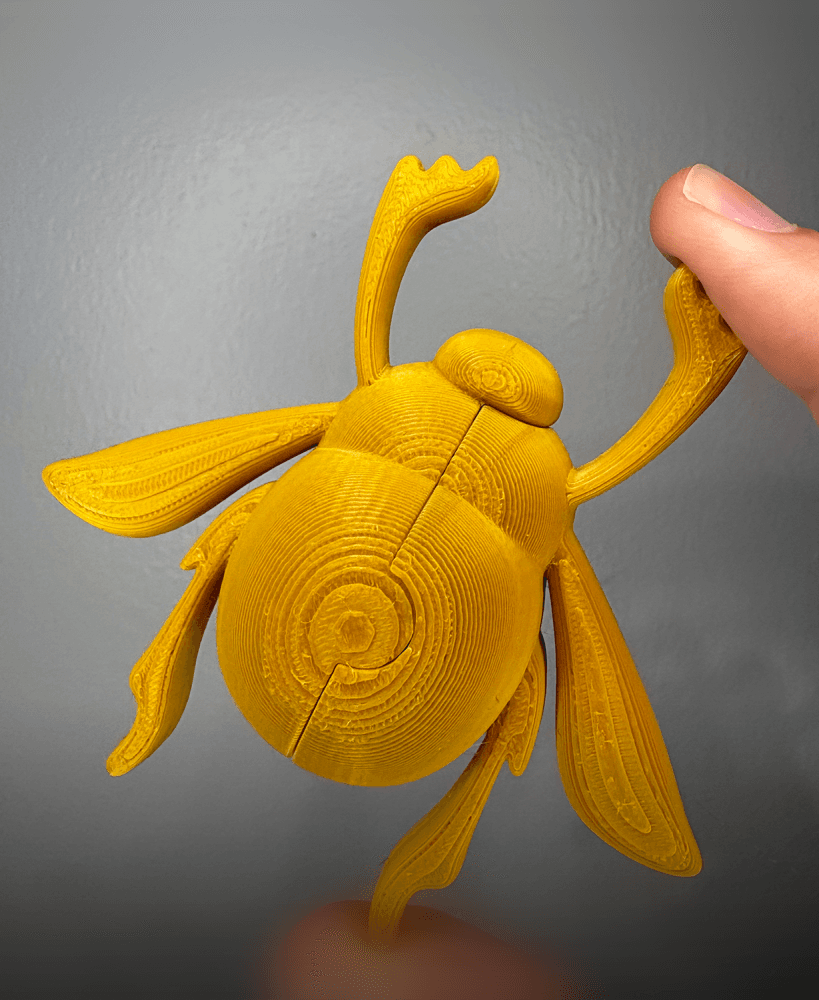 Golden Scarab 3d model