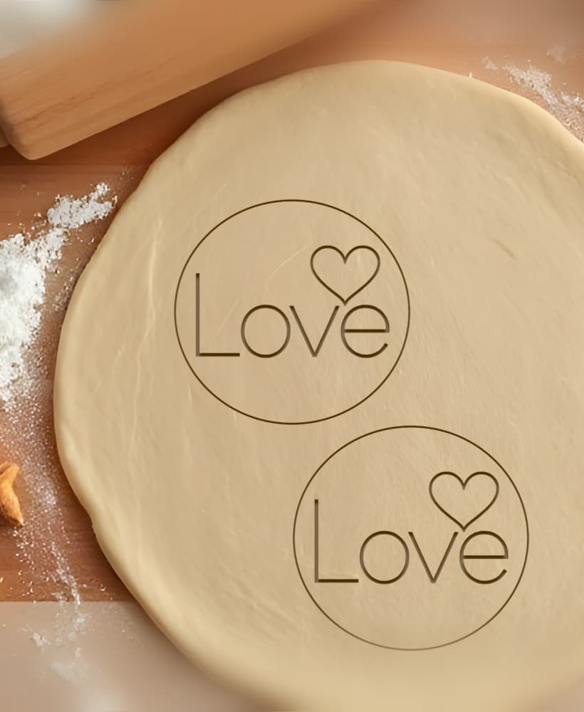 Love Cookie Cutter, Biscuit Cutter 3d model