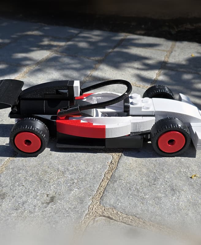 Lego F1 car 3d model