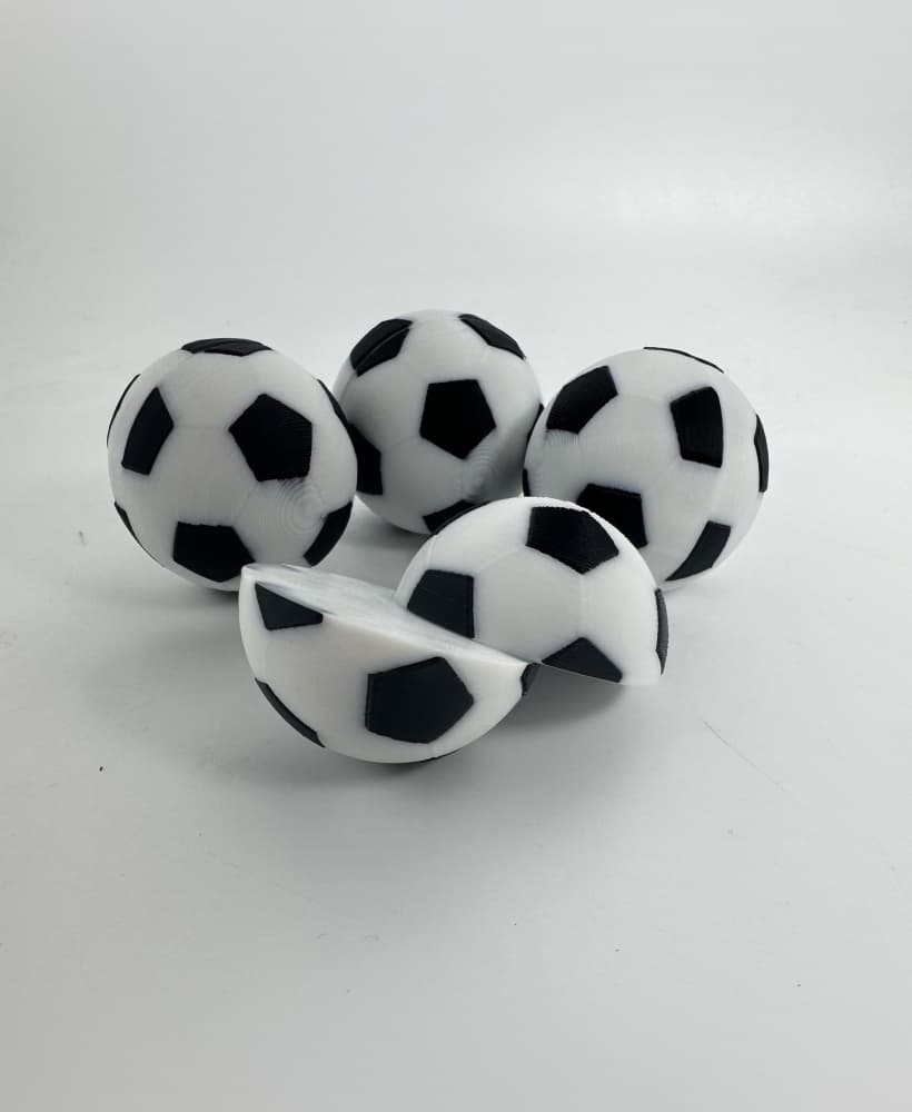 Magnetic Football / Soccer Ball 3d model