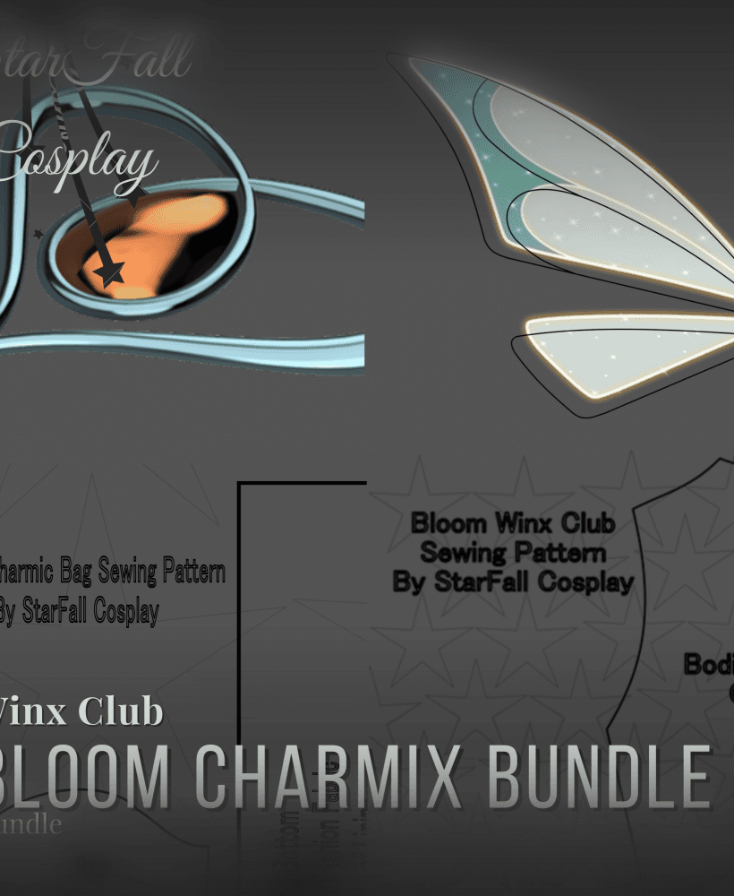 Bloom Charmix Bundle 3d model