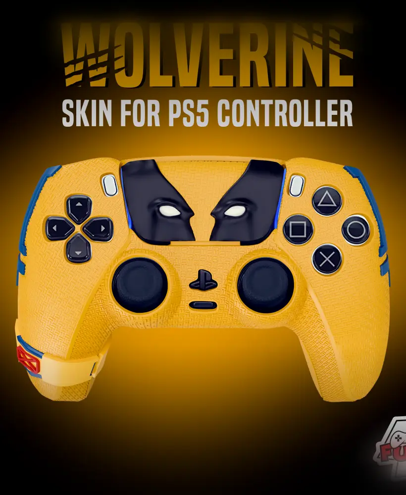Wolverine PS5 controller Cover/Case 3d model