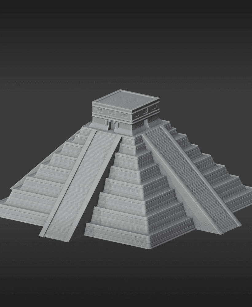 Chichen Itza.stl 3d model