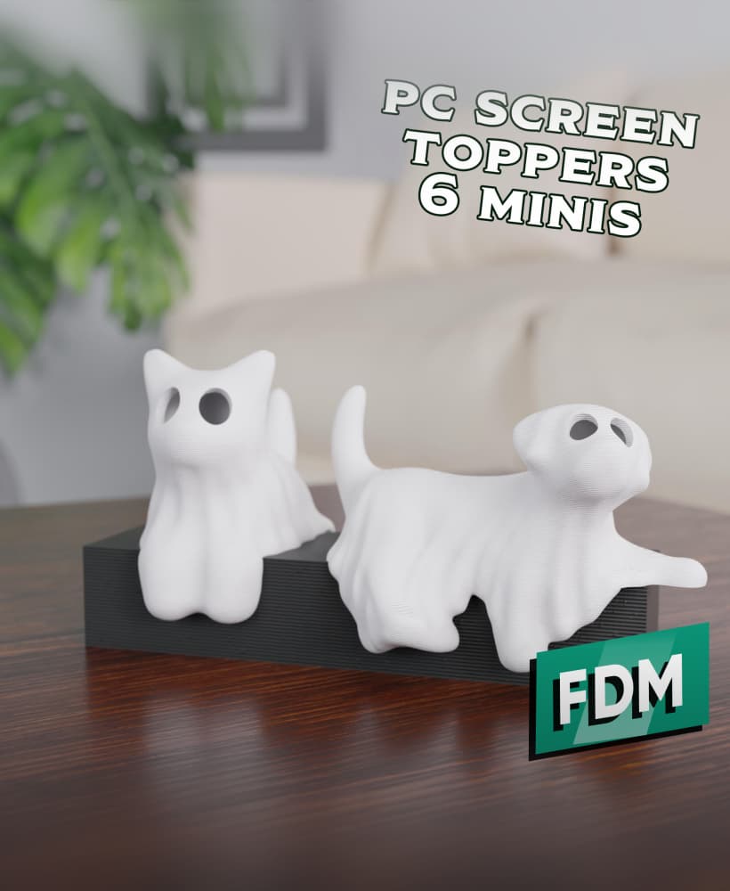 Halloween - Screentop Ghost Miniatures 3d model