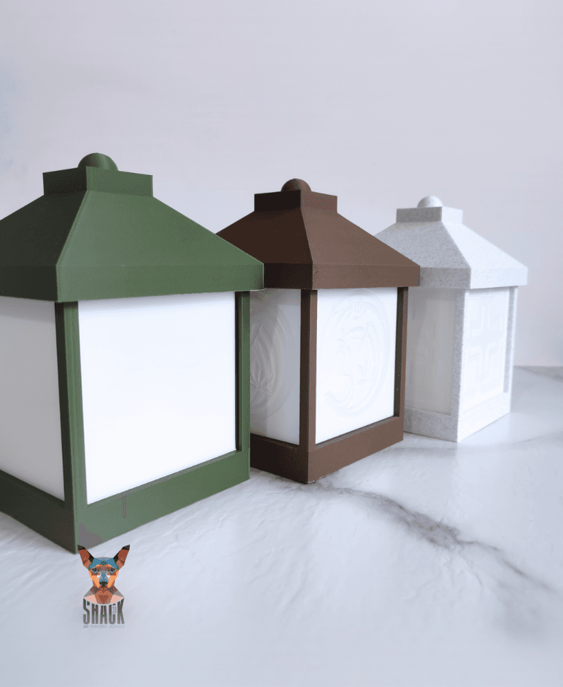 Modular Temple Lantern 3d model