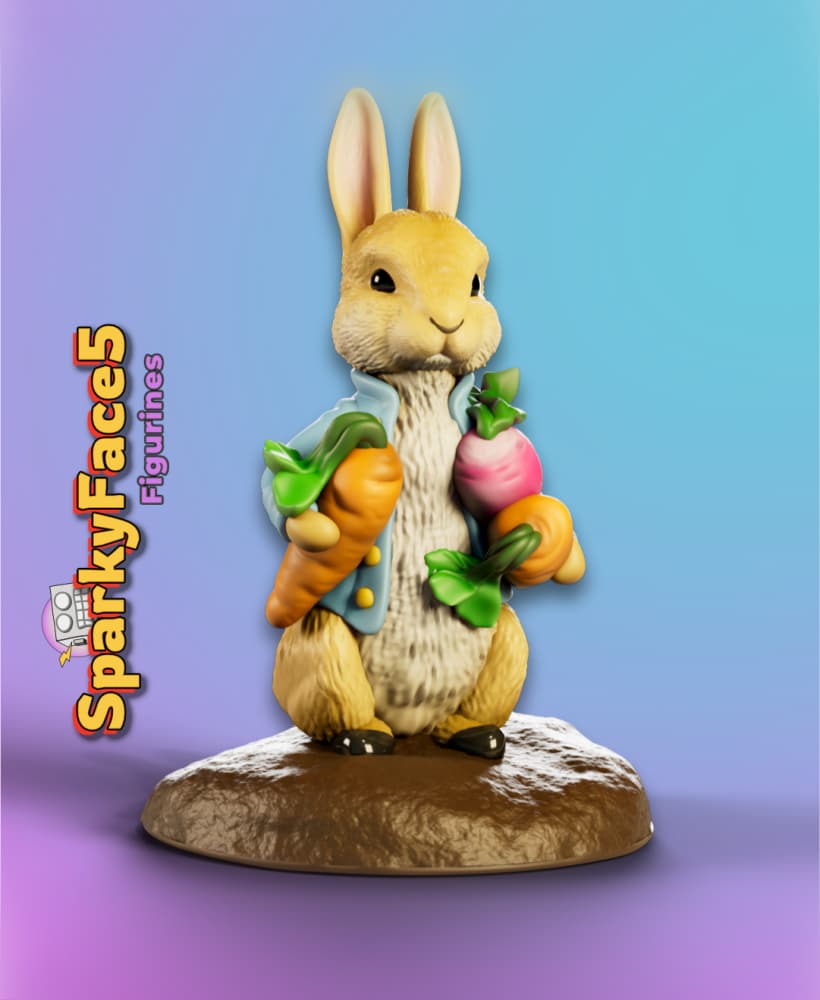 Peter Rabbit 3d model