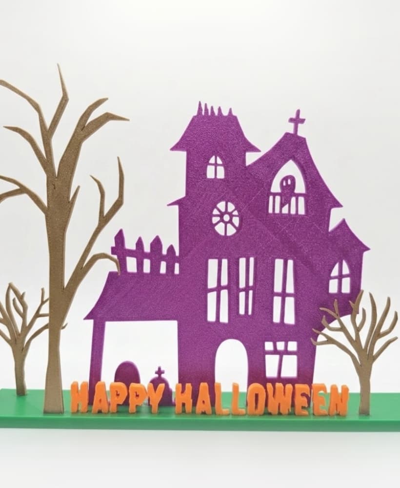 Haunted House Set 3d model